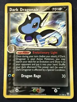 Dark Dragonair 31/109 Pokemon Team Rocket Returns Regular LP - Image 1