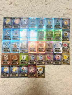 Pokemon Meiji Get Card Lot 37 Card Japanese Vintage Pikachu Blastoise Venusaur - Image 1