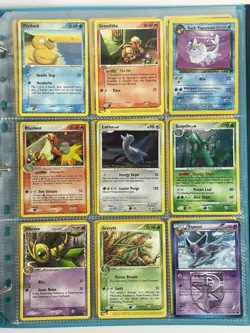 Pokemon Card Collection VTG Binder Holo Rare 1st E-Reader WoTC Psyduck Espeon - Image 1