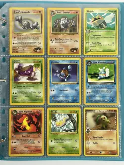 Pokemon Card Collection VTG Binder Holo Rare 1st E-Reader WoTC Psyduck Espeon - Image 3