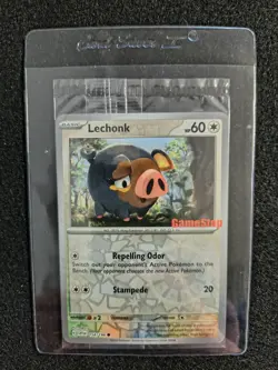 Lechonk - (GameStop Promo) 154/198 Holo SEALED PROMO Pokemon Card - Image 1