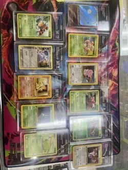 Pokemon Lot Of Tag Slabs 11 Ct. Non Holo& 2Holos. 1st Edition Team Rocket/Jungle - Image 1