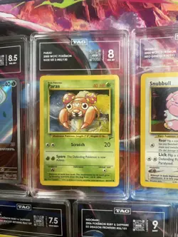 Pokemon Lot Of Tag Slabs 11 Ct. Non Holo& 2Holos. 1st Edition Team Rocket/Jungle - Image 5