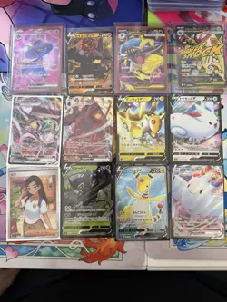 Pokemon cards trainer ex Full Art Holo Japanese 12 card lot - Image 1