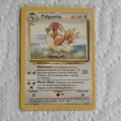 Wizards of the Coast Pidgeotto Base Set Uncommon Pokemon 22/102 Regular 60 HP - Image 1