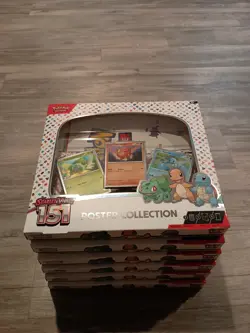 Pokemon Scarlet & Violet 151 Poster Collection Box (Full Case) Lot of 6 - Image 2