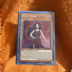 Yu-Gi-Oh! TCG Hexe Trude Battles of Legend: Relentless Revenge BLRR-EN009 1st... - Image 1