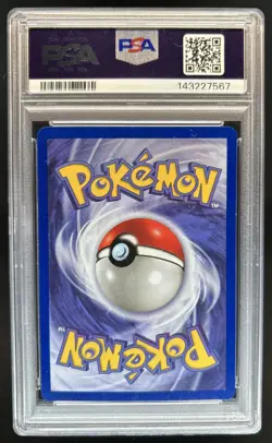 2000 Pokemon Team Rocket First Edition Dark Machoke #40/82 PSA 7 - Image 2