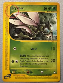 Pokemon Scyther 106/147 Aquapolis - Image 1