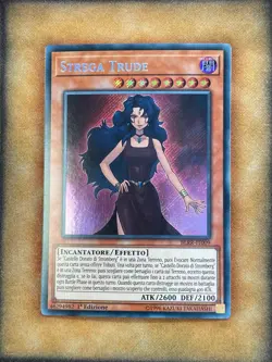Yugioh Hexe Trude BLRR-EN009 Secret Rare 1st Ed ITALIAN NM - Image 1