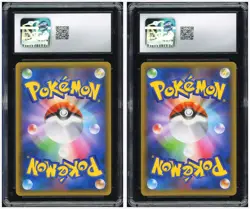 Pokemon CGC 10*2 GEM MINT Reshiram & Zekrom Promo 2021 S8a-P Japanese - Image 2