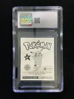 1998 Pokemon Merlin TCG Series 1 S36 Special Glitter James CGC 9 IO86 - Image 2