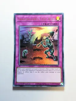 Yugioh Gravedigger's Trap Hole MP21 EN086 Ultra Rare 1st Ed - Image 1
