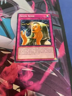 YUGIOH - SIXTH SENSE - COMMON - 1ST ED - LCJW - NM - Image 1