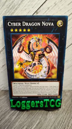 Yu-Gi-Oh! Cyber Dragon Nova / LEDD-ENB30 1st Edition LP - Image 1