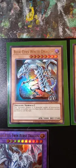 Yu-Gi-Oh! Blue-Eyes Dragon Holo Lot 10 Cards - Image 2