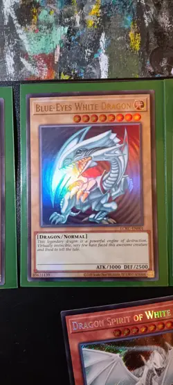 Yu-Gi-Oh! Blue-Eyes Dragon Holo Lot 10 Cards - Image 3