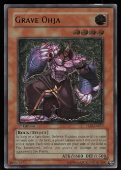 Grave Ohja (UTR) TLM-EN017 Ultimate Rare 1st Edition EURO Yu-Gi-Oh - Image 1