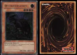 Destroyersaurus (UTR) FOTB-EN017 Ultimate Rare 1st Edition EURO Yu-Gi-Oh - Image 3