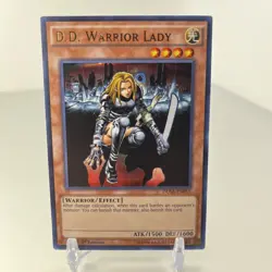 Yu-Gi-Oh! D.D. Warrior Lady DUSA-EN051 Ultra Rare 1st Edition Near Mint - Image 1