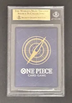 BGS 10 ONE PIECE Card Luffy WEEKLY SHONEN JUMP P-043 PROMO Japanese above PSA10 - Image 2