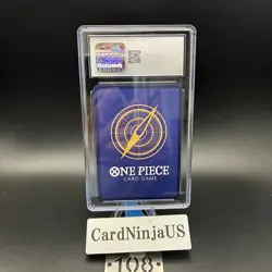 CGC 10 GEM MINT Perona OP06-093 SR Flagship Battle Best 8 Promo ONE PIECE Card - Image 2