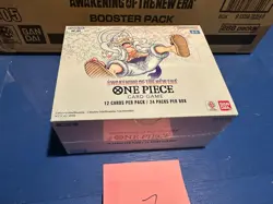 One Piece OP-05 Awakening of the New Era Booster Box ENGLISH 810059783546 - Image 1