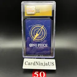CGC PRISTINE 10 Nami Alt Art OP14-031 SR The Azure Sea's Seven ONE PIECE Card 50 - Image 2