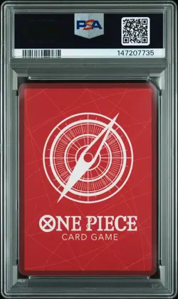 2025 One Piece OP13 EN Alternate Art #001 Monkey D. Luffy PSA 10 GEM MINT - Image 2