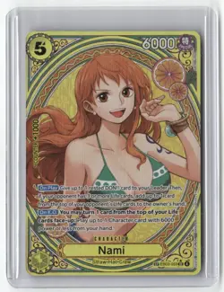 Nami (SP) EB03-053 Extra Booster: One Piece Heroines Edition Foil NM - Image 1