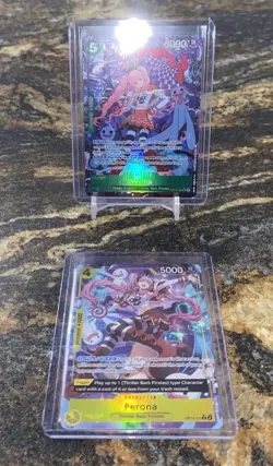 One Piece Perona - OP14-033 (Alternate Art) - The Azure Sea’s Seven English X2 - Image 1