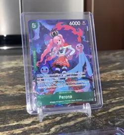 One Piece Perona - OP14-033 (Alternate Art) - The Azure Sea’s Seven English X2 - Image 3
