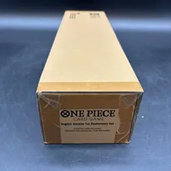 One Piece Card Game English Version 1st Anniversary Set Box Sealed - Image 1