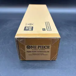 One Piece Card Game English Version 1st Anniversary Set Box Sealed - Image 4