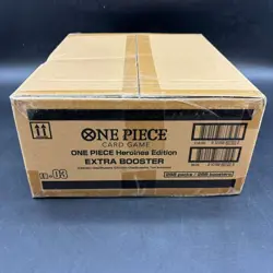 One Piece English EB-03 One Piece Heroines Edition Extra Booster Box Case Sealed - Image 1