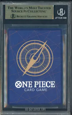 2026 One Piece Azure Sea's Seven OP09051 EN 3rd Anniversary Gold Buggy BGS 9.5 - Image 2