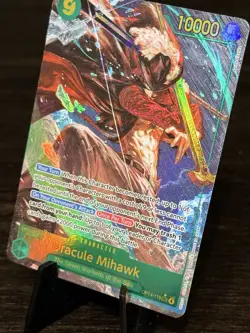 One Piece Dracule Mihawk Alt Art SEC OP14-119 Alternate - Image 2