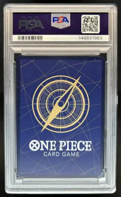 2025 One Piece EN Monkey.D.Luffy Bandai Card Games Fest #OP07-073 PSA 10 - Image 2