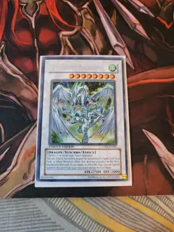 YUGIOH TCG STARDUST DRAGON CT05-EN001 SECRET LIMITED EDITION NM - Image 3