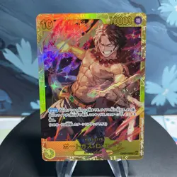 One Piece Portgas D. Ace OP07-119 Japanese SEC Holo NM - Image 1