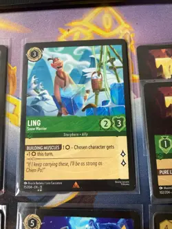 Ling - Snow Warrior Winterspell 4x x4 Disney Lorcana Playset - Image 1