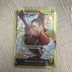 Monkey.D.Luffy (001) ST29-001 Egghead Foil Leader Card - Image 1