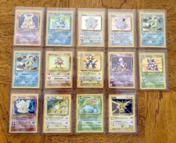 WOTC Pokemon Base Set NM- 432 Card Lot• Actual Cards Shown-Some Shadowless - Image 1