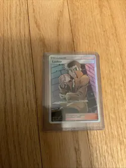 Pokemon TCG Looker Full Art Trainer Sm-Ultra Prism Holo Card 152/156 - Image 1
