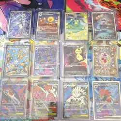 Pokemon card Japanese Full Art lot 12 cards - Image 1