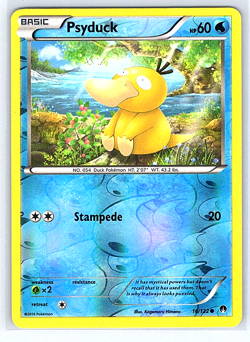 Psyduck [Reverse Holo] 16/122 Breakpoint LP Pokemon Card - Image 1