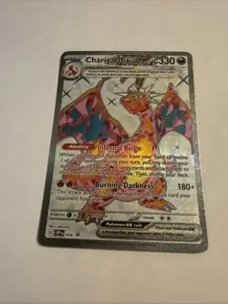Pokemon TCG Charizard EX SVP056 Black Star Holo Promo Card NM/M Condition - Image 2