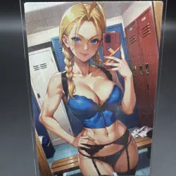 Cammy White Anime Waifu Card Doujin ACG Goddess Holo - Image 1