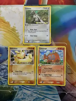 Vintage Pokemon Card Lot Reverse Holo Fire Emerald Camerupt - Image 1