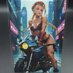 Cammy White Anime Waifu Card Doujin ACG Goddess Holo - Image 1